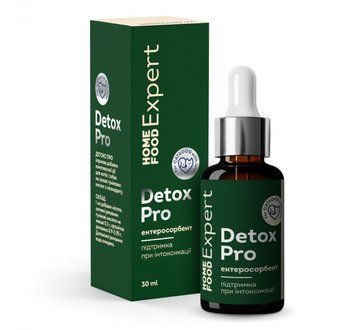 Ентеросорбент для детоксикації організму Detox Pro Home Food Expert, 30мл 4820290090378 фото