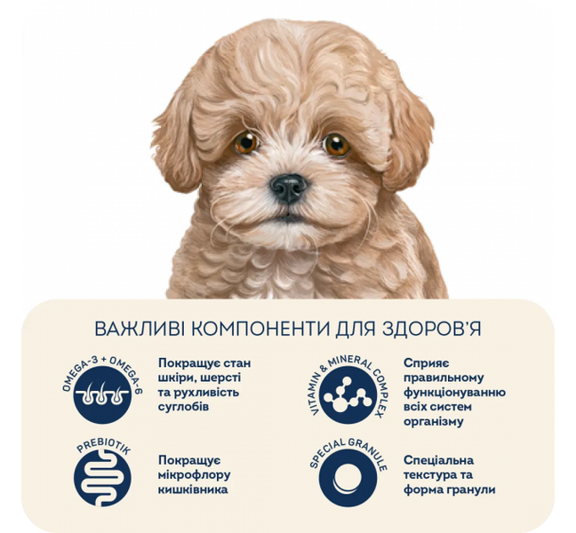 Корм для цуценят малих порід Home Food з ягням і рисом 1,6кг 4820235020903 фото