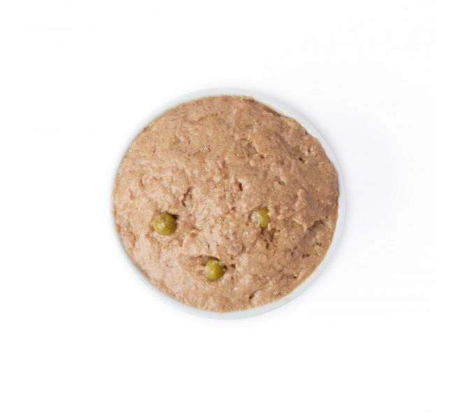Вологий корм Ambrosia Grain free з куркою та лососем для дорослих собак 400г Amb3 фото