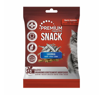 Ласощі для котів happyOne Premium Cat Snack Sardine із сардиною 50г 5600758049044 фото