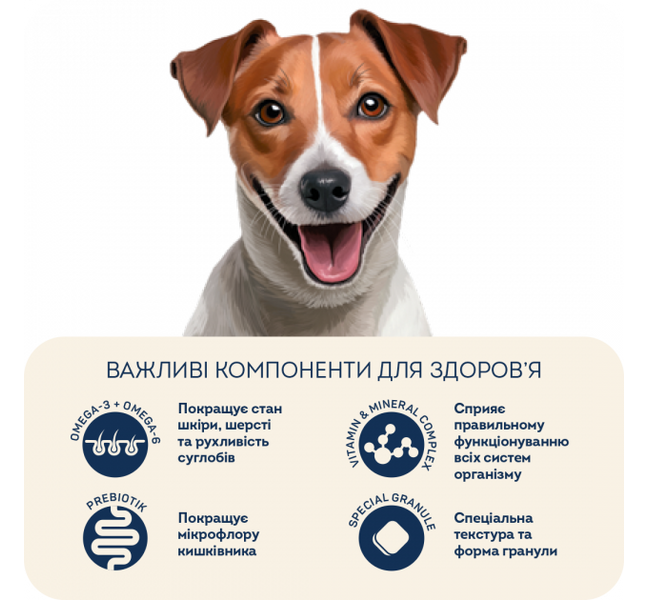 Корм для активних собак та юніорів малих порід Home Food з ягням та рисом 1,6кг 4820235020422 фото