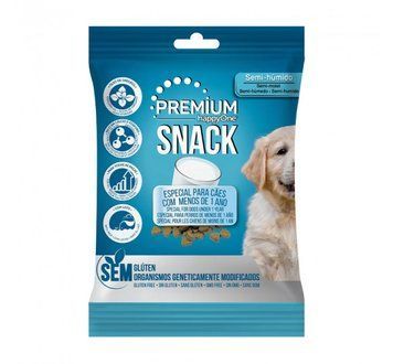 Ласощі для цуценят happyOne з м'ясом та молоком Premium Puppy Meat and Milk 100г 5600758049037 фото