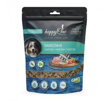 Ласощі для собак happyOne з сардиною Mediterraneum Dog Sardine 190г 5600758049181 фото